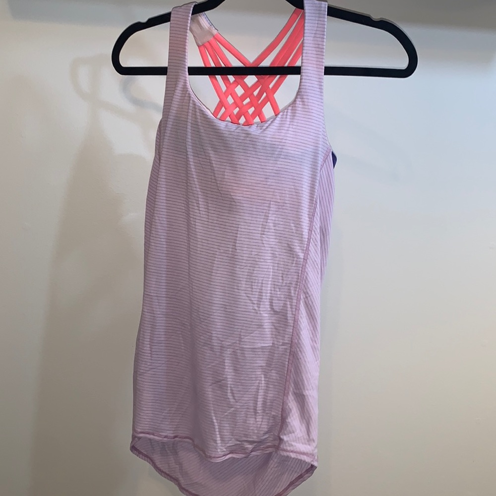 Lululemon Tank W/Built In Sports Bra